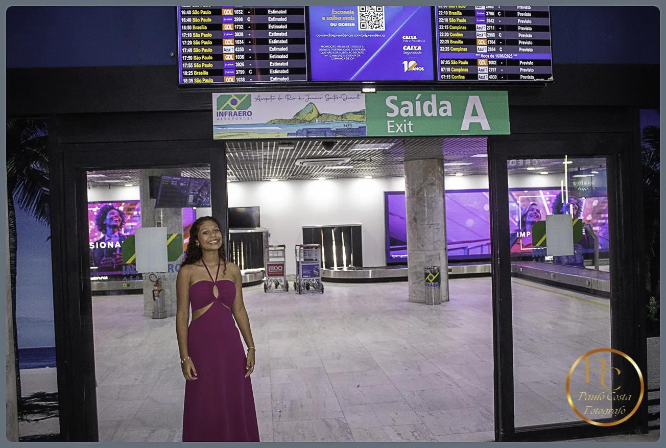 Rayssa – Aeroporto Santos Dumont — fotografia 12